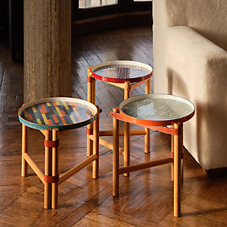 Les Trotteuses d'Hermès occasional table, medium model | Hermès USA
